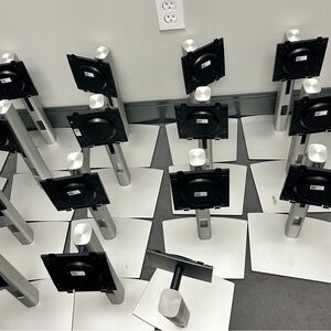 Dell brand Silver Tablet/Monitor Mount Stand - Silver